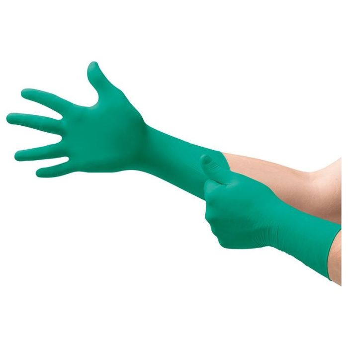 Ansell - Manusi TouchNTuff 92-605, verde, mas. 7.5-8, 100 bucati [92-605/7.5-8]