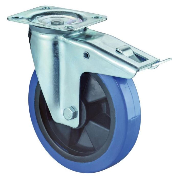 BS Rollen - Rota pivotanta 160mm placa l420, elastic bl.rl, fixl420.b61.160 [L420.B61.160]