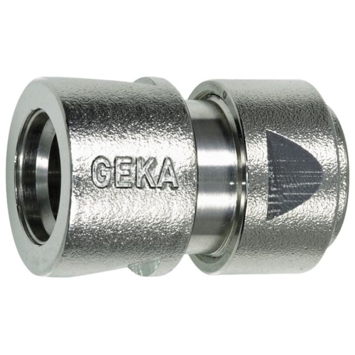 GEKA - Piesa de furtun 1/2" - 13mm ms ni cu opritor de apa geka plus sistem de conectare [46.0741.9]