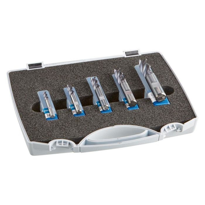 Haimer - Set freza cu capat basicmill carbura solida altin tip uni tija hb z4 6/8/10/12mm haimer [F2004NNB.AK2]