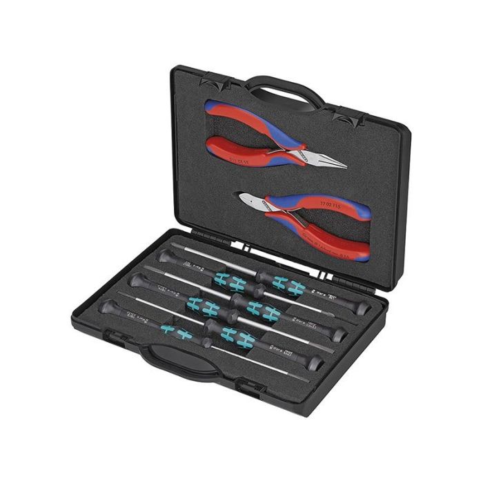 KNIPEX - Set clesti electronice 8 bucati KNIPEX [002018]