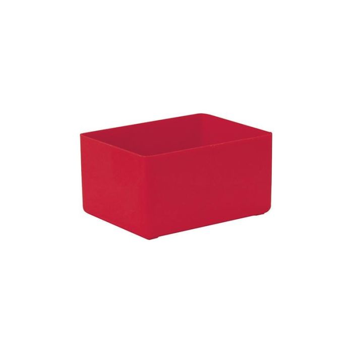 Cutie depozitare LA-KA-PE E54/1 80x106x54mm rosie