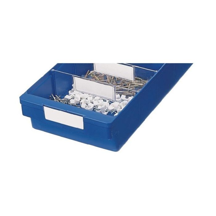 Eticheta alba LA-KA-PE pentru cutie VKB 186mm, 8 bucati