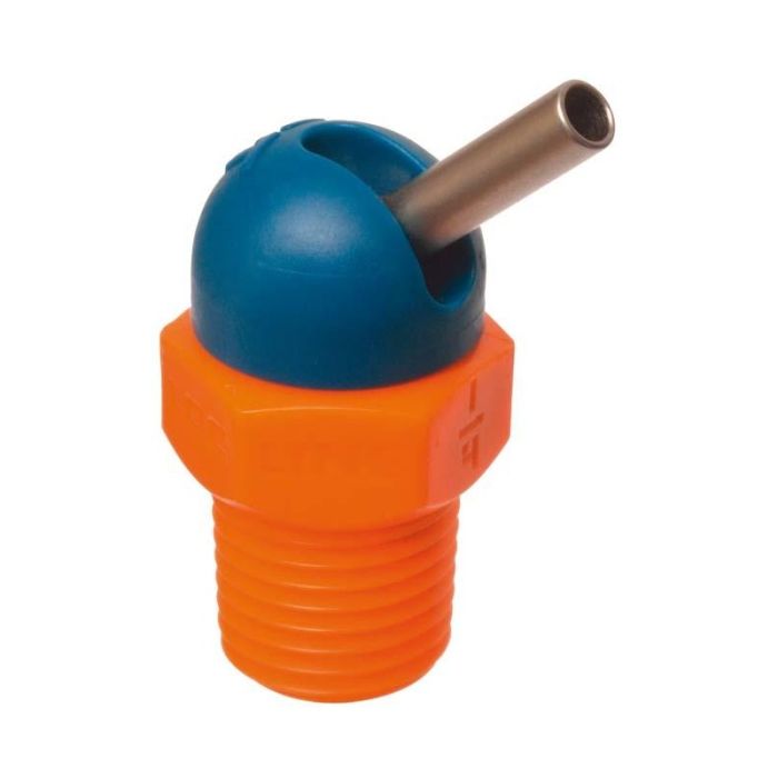 LOC-LINE - Duza de inalta presiune CD pentru lichid de racire 1/4", 70bar, ø4.1x6.4mm, gri [L72073G]
