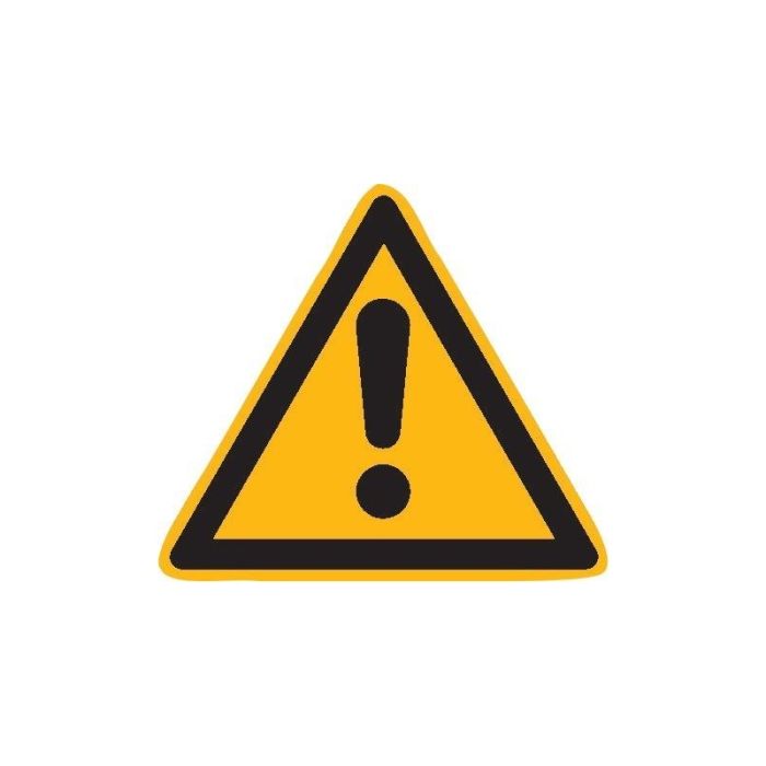 No Name - Indicator de avertizare aluminiu SL 200mm, zona de pericol [4044589005816]
