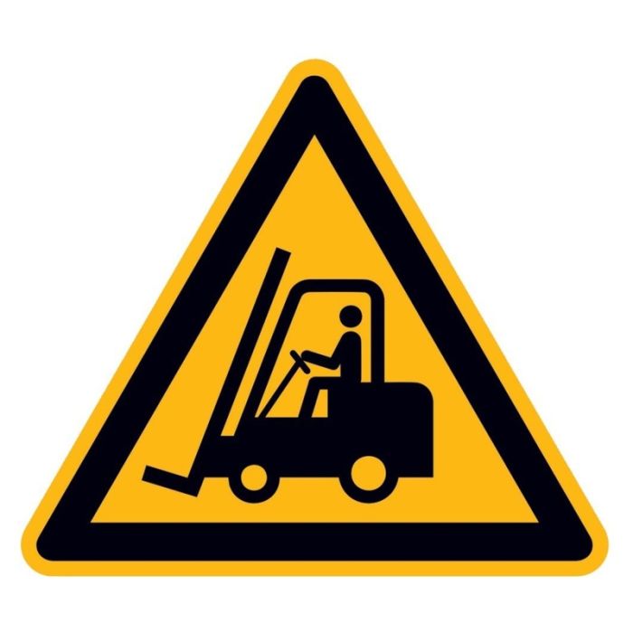No Name - Indicator de avertizare aluminiu SL 400mm, motostivuitor [4044589368317]