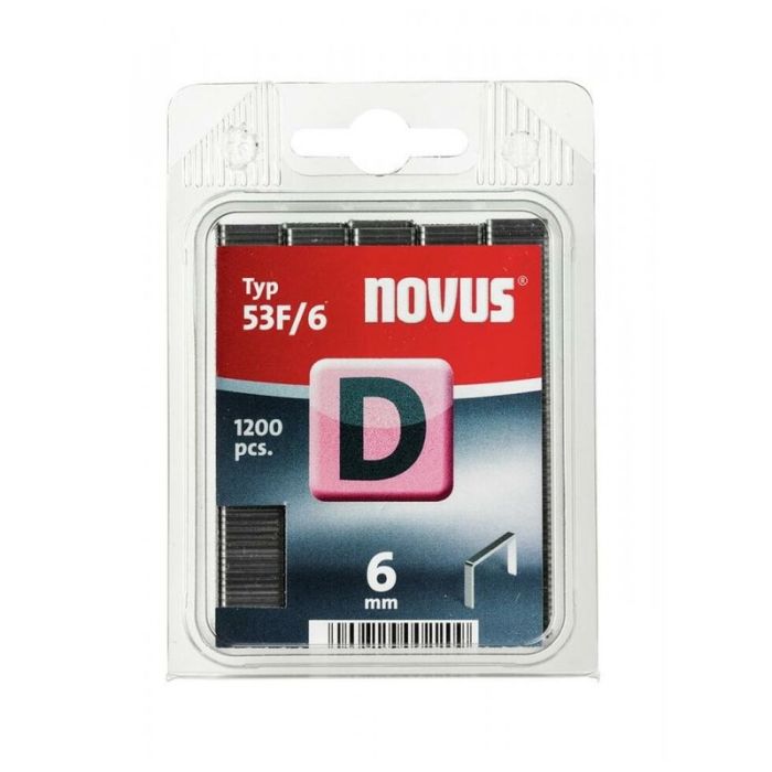 Novus - Capse tip D, 53f/18mm, ZA, 600 bucati [042-0650]