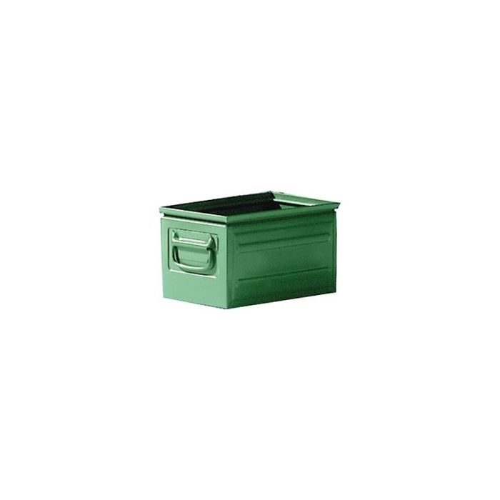 OPV - Cutie stivuibila pentru transport, otel, dimensiune 4, 200x300x150mm, verde [91682]