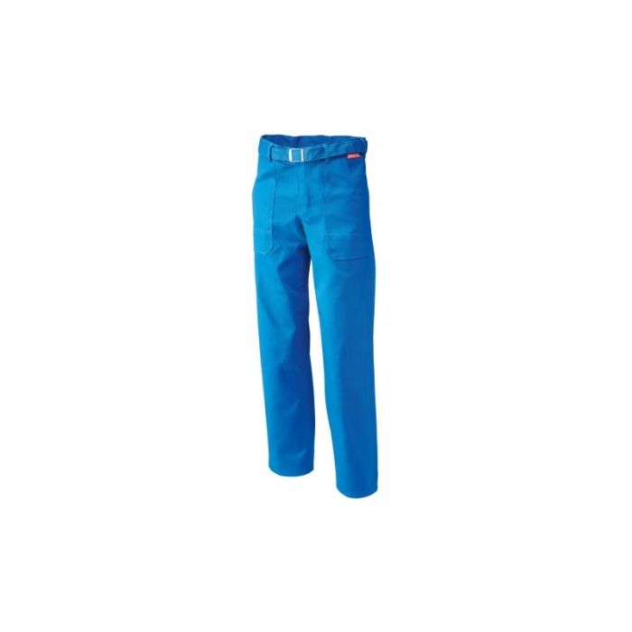 Planam - Pantaloni, 100% bumbac, 290 g/mp, marime 54, albastru porumb [0116054]