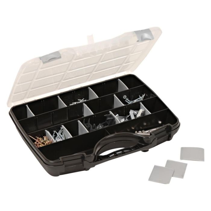 Raaco - Carcasa universala 47 negru-argintiu 460x350x81 [715379]