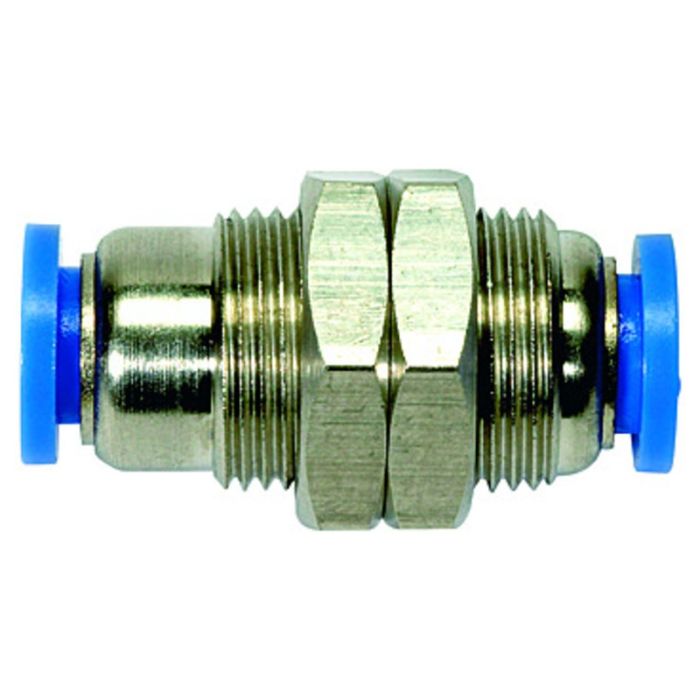 Riegler - Conector drept perete etans seria albastru furtun m12x1 ø 4 riegler [149.004]