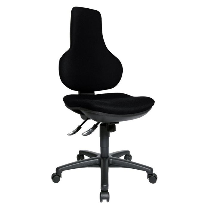 Topstar - Scaun pivotant de birou Ergo Point, negru [EPO20BC0]
