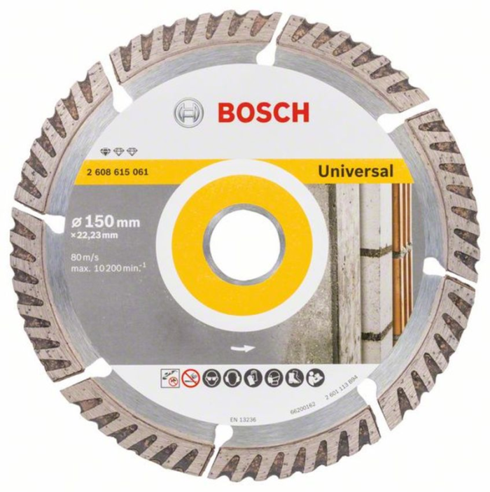 BOSCH - Disc diamantat universal 22.23x150mm [2608615061; 2608602193]