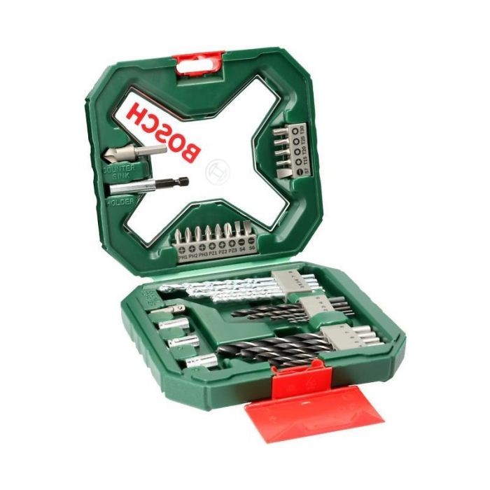 BOSCH - Set 34 accesorii burghie, biti si tubulare [2607010608]