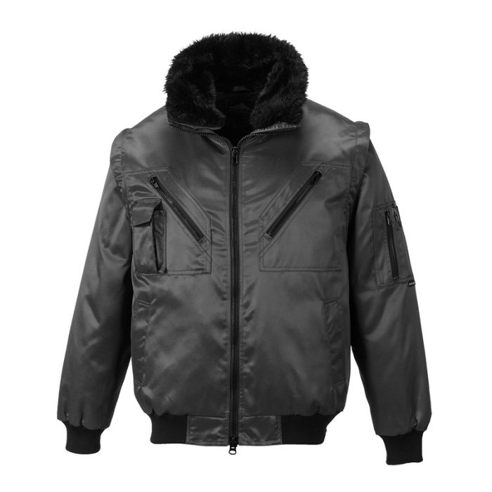 PORTWEST - Jacheta PILOT, negru, mas. XXL [PJ10BKR-XXL]