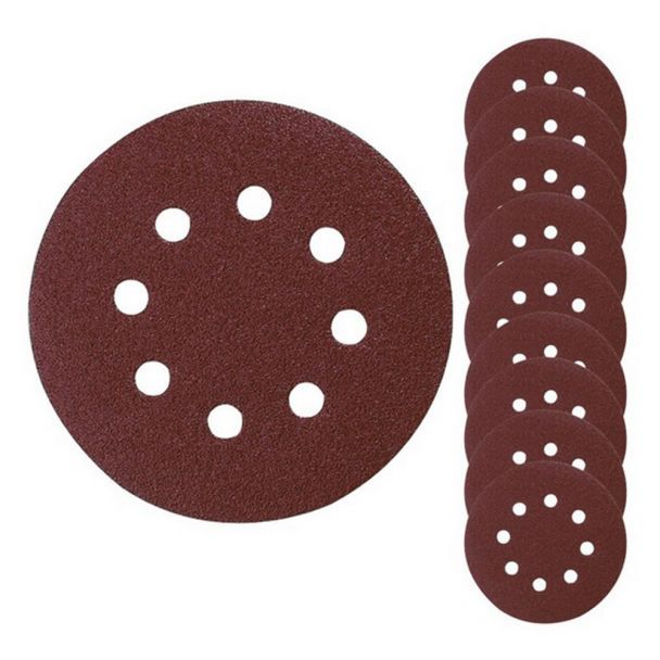 Makita - Hartie abraziva 125mm, G80, 10 bucati [P-43555]