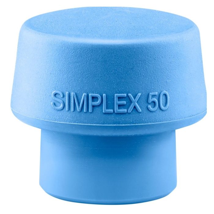 Halder - Insertie SIMPLEX, TPE moale, albastru, 50 mm [3201.051]