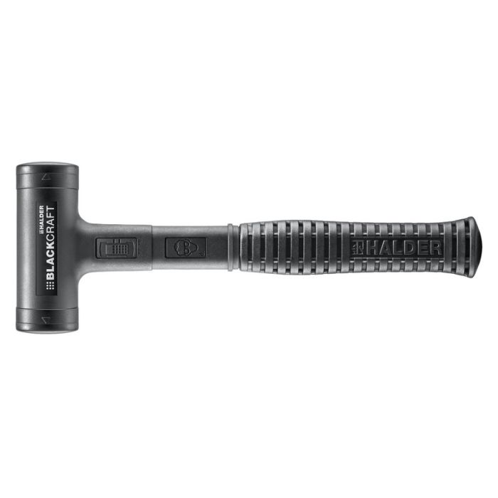 Halder - Ciocan BLACKCRAFT cu capete moi, cu maner egronomic din otel, manson anti alunecare din PUR, 40 mm [3379.040]