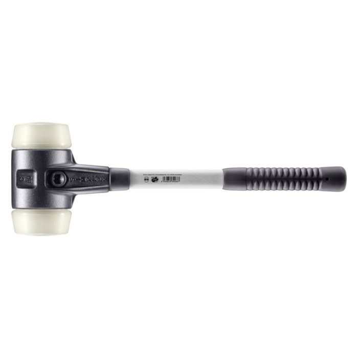 Halder - Ciocan SIMPLEX cu capete moi, nylon, cu carcasa din fonta si coada din fibra de sticla, 80 mm [3708.080]