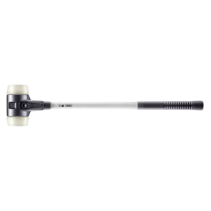 Halder - Ciocan SIMPLEX cu capete moi, nylon, cu carcasa din fonta si coada din fibra de sticla, 80 mm [3708.081]