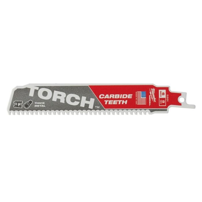 Milwaukee - Panza sabie Heavy Duty Torch cu dinti din carbura, 150 mm, 8 dinti per inch [48005201]