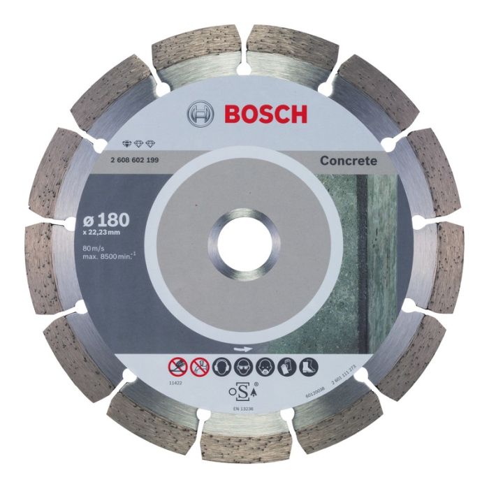 Bosch - Disc diamantat pentru beton, 180x22.23x2mm [2608602199]