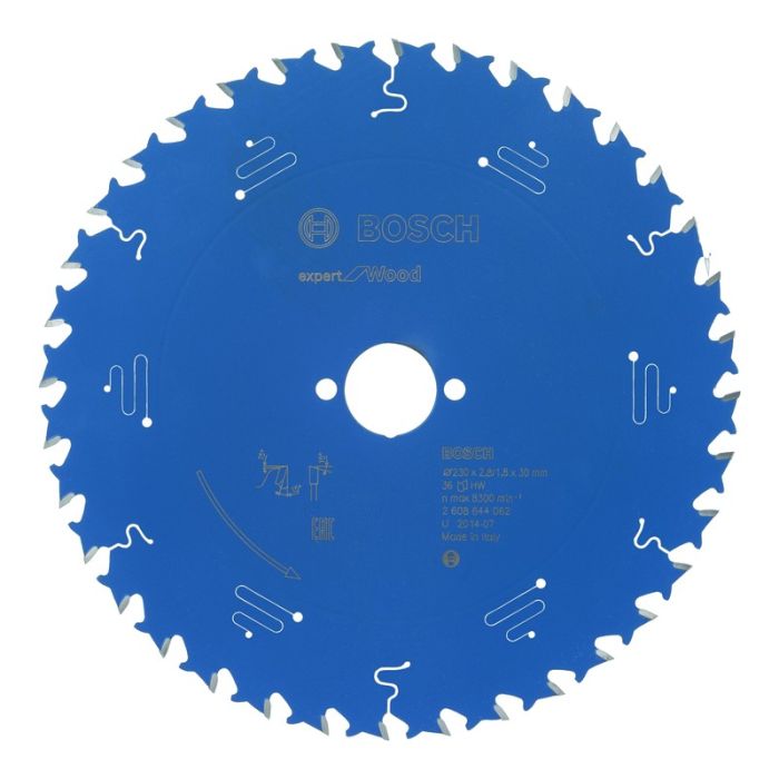 Bosch - Panza fierastrau circular Expert for Wood, 230x30x2.8/1.8mm, 36 dinti [2608644062]