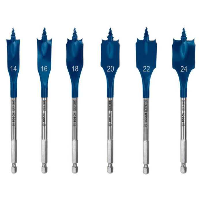 Bosch - Set 6 burghie plate Self Cut Speed EXPERT, 14/16/18/20/22/24mm [2608900332]