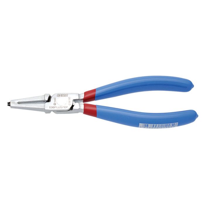 Cleste inel siguranta interior Unior 536PLUS/1DP, varfuri drepte, 180mm