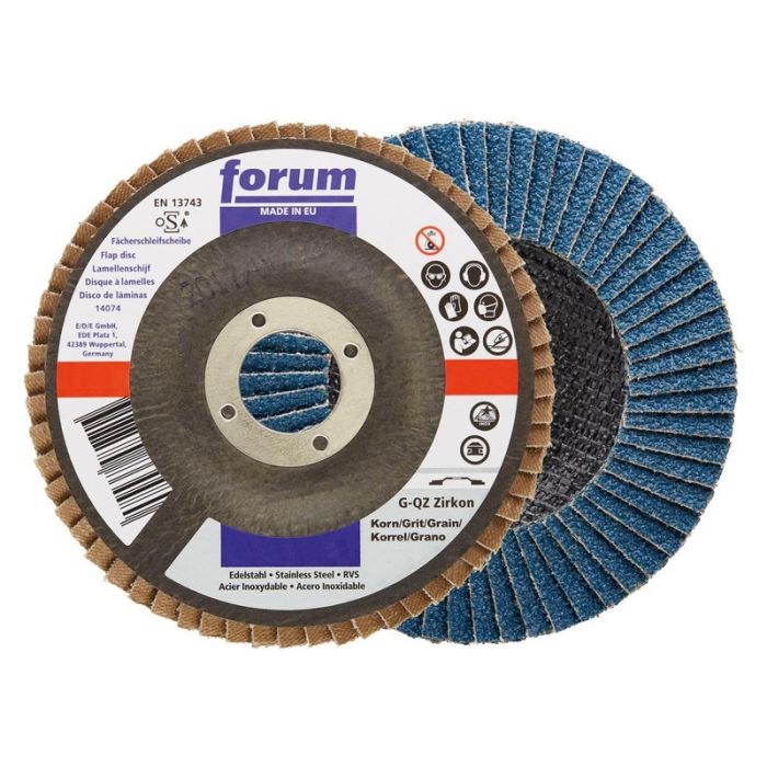 Disc abraziv lamelar Forum, 115x22.23mm, G40