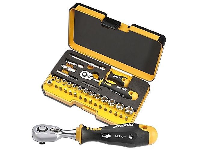 Trusa de scule Felo Ergonic R-GO XL, 36 piese