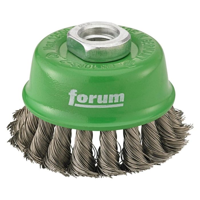 Perie oala Forum, fir rasucit inox 0.35mm, M14, 65mm