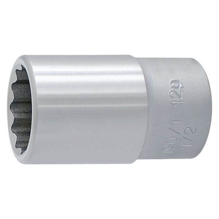 Cap cheie tubulara Unior, 12 laturi, 1/2", 24mm