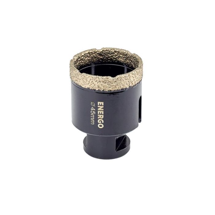 Carota diamantata Energo DRILLO, pentru gresie/faianta/granit, M14, 45x36mm