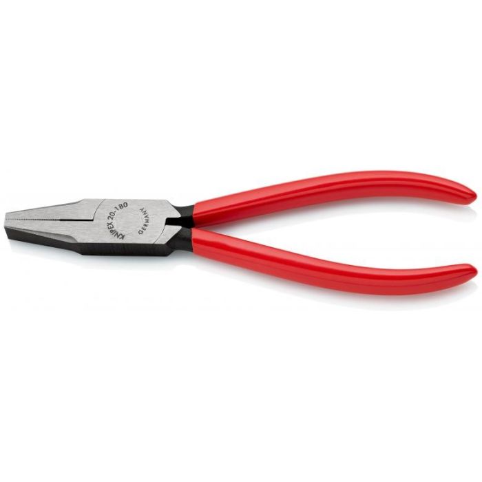 Cleste cu varf plat Knipex scurt 180 mm