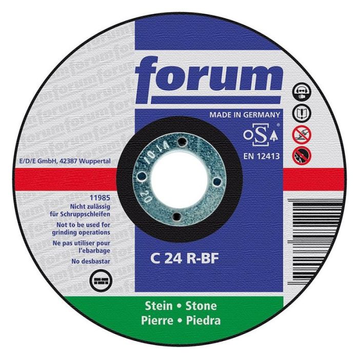 Disc taiere piatra Forum, 115x2.5x22.23mm