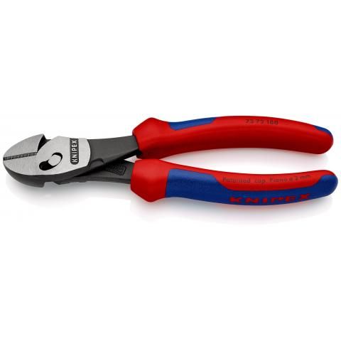 Cleste tais lateral Knipex de forta TwinForce cu maner multicomponent 180 mm