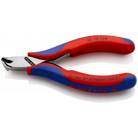 Cleste cu tais Knipex inclinat 15° 120 mm