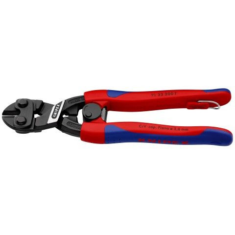 Cleste buloane Knipex Cobolt maner multicomponent 200 mm cu agatatoare
