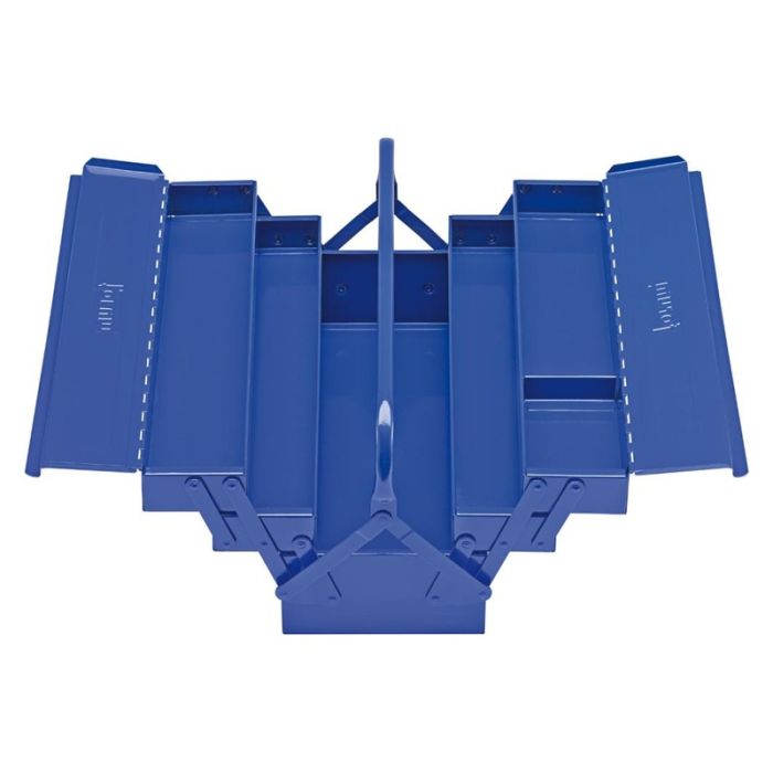 Trusa de scule din tabla de otel, 430x200x200mm, 5compartimente, Forum