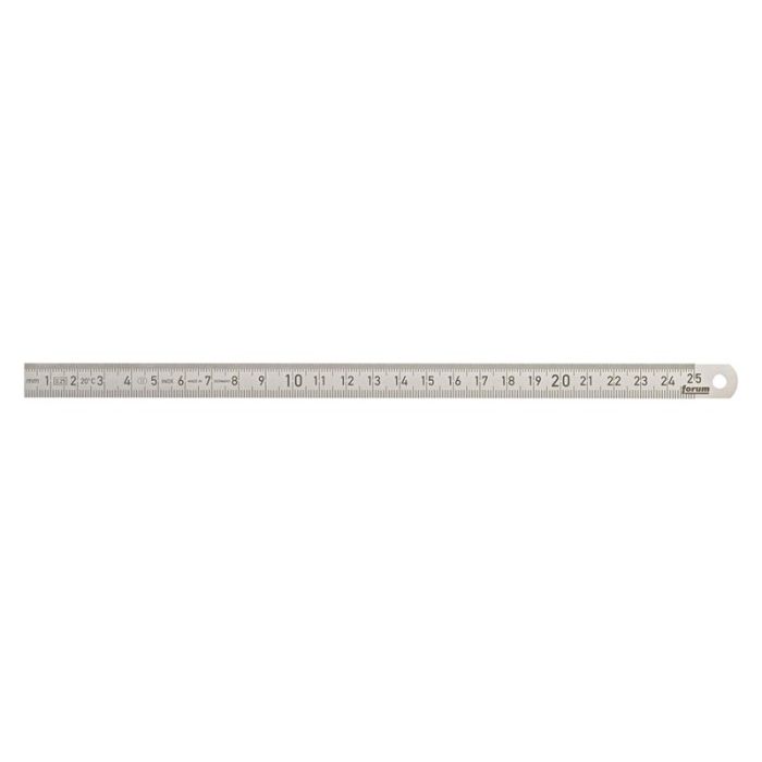 Rigla Forum, inox, 250x13mm