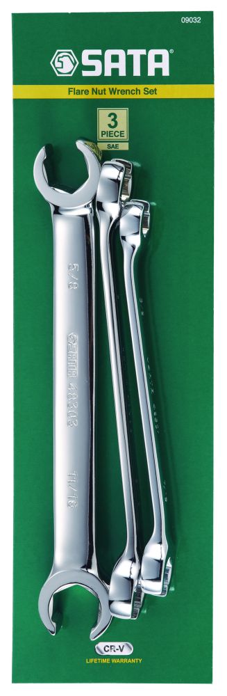 Set chei inelare Sata, 3/8-11/16", 3 piese
