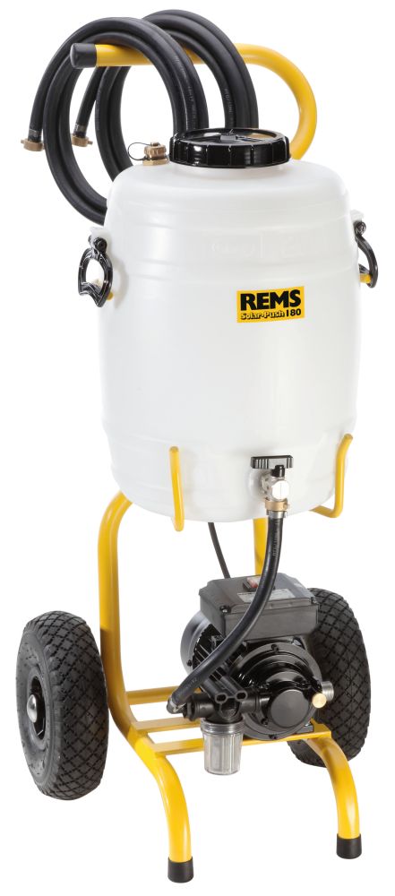 Pompa electrica pentru umplerea spalarea si aerisirea sistemelor inchise Rems Solar Push I-80