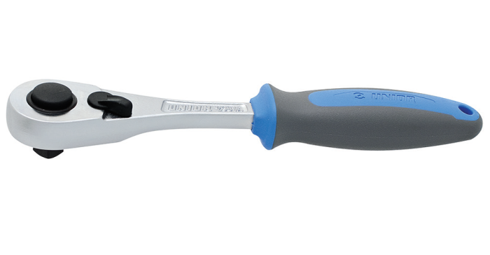 Antrenor cu clichet reversibil Unior, 3/8", 200mm