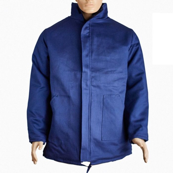 Jacheta iarna ARCTIC marimea 46 albastru marin bumbac 300g/mp ENERGO
