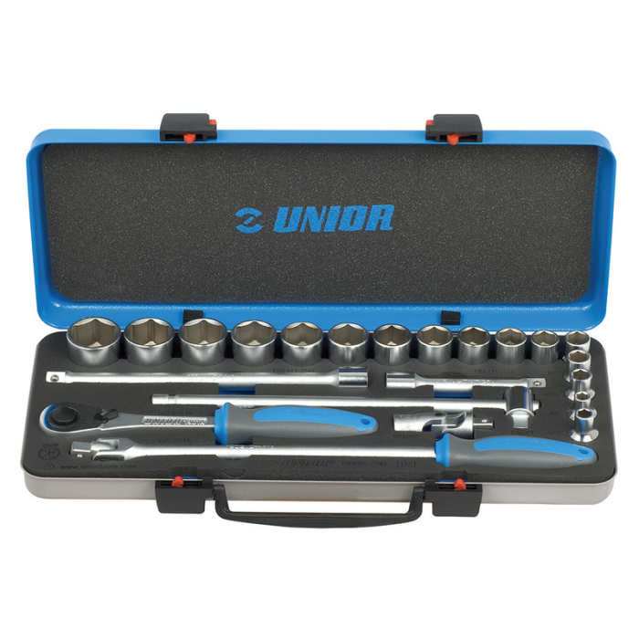 Trusa de scule Unior 190BI6P22IN, 1/2", 22 piese