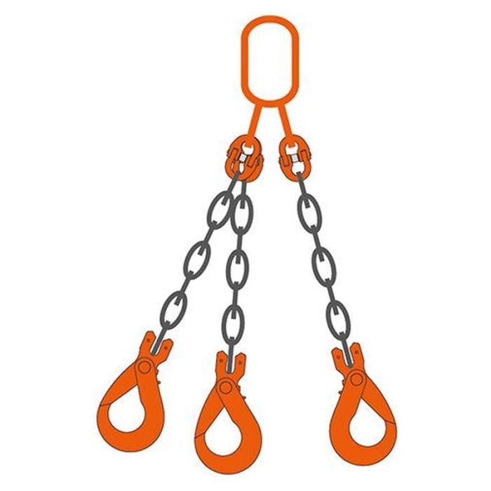 Dispozitiv de ridicare Rema RMA-RCS cu 3 lanturi 10mm 8400kg 1.5m
