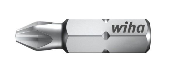 wiha - Set biti standard, 25mm, 1/4", PH3, in cutie plastic, 10 piese [WH36280]