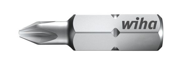 wiha - Set biti standard, 25mm, 1/4", PZ3, in cutie plastic, 10 piese [WH32071]