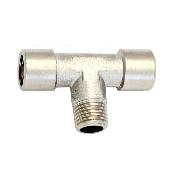 Racord din alama tip T - FE 1/4" -2 FI 1/4" [353.40.00]